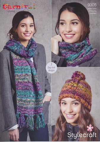 Accessories in Stylecraft Carnival Chunky (9305)