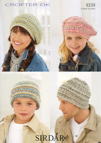 Hats in Sirdar Crofter DK (9339)
