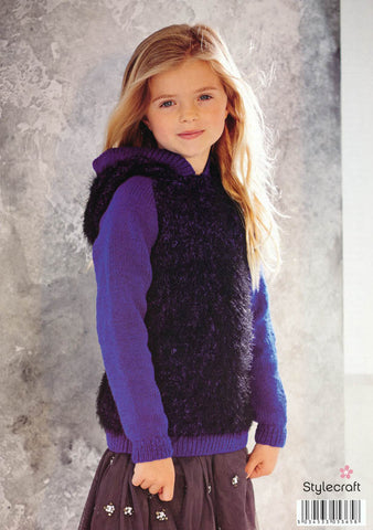 Children's Sweaters in Stylecraft Eskimo Kisses (9055)