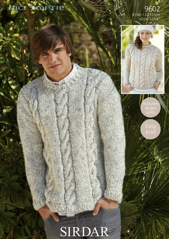 Sweaters in Sirdar Big Softie (9602)