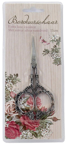 Silver Plated Luxurious Scissors (97258)