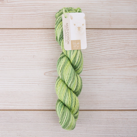 Blue Sky Organic Cotton Worsted Multi - Gherkin (6802)