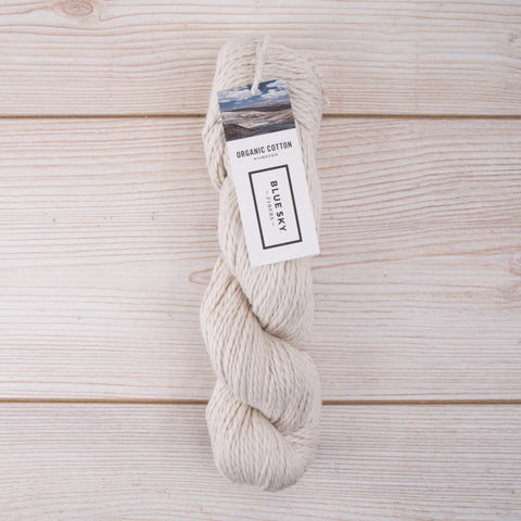 Blue Sky Organic Cotton Worsted - Drift (614)