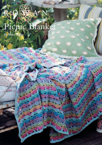 Picnic Blanket in Rowan Handknit Cotton Digital Version