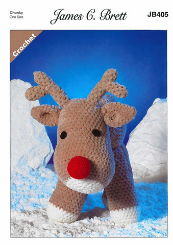 Rudolf the Reindeer in James C. Brett Flutterby (405)