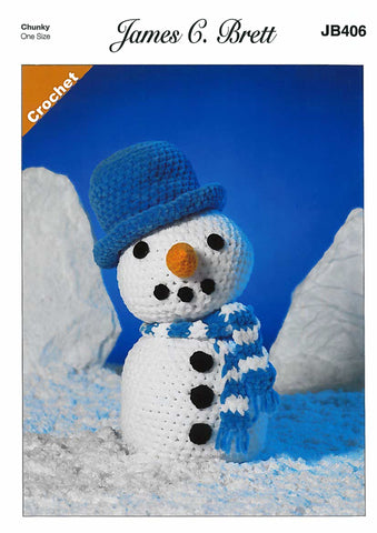 Frosty the Snowman in James C. Brett Flutterby (406)