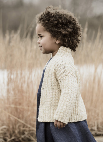 Cookies & Cream Cardi in Spud & Chloe Sweater