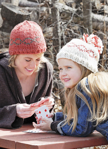 Pom Pom or Knot Hat in Spud & Chloe Outer