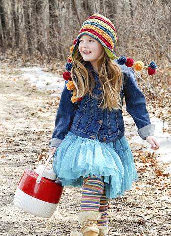 Flap Happy Hat in Spud & Chloe Sweater