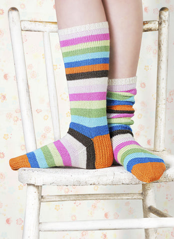 Popsicle Socks in Spud & Chloe Fine