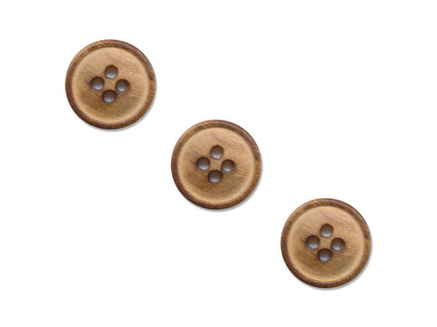 Round Wooden Buttons - 248