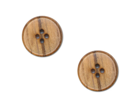 Round Wooden Buttons - 249