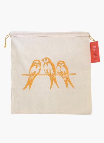 Pretty Cheep Project Bag - Coral