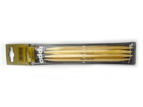 Addi Bamboo Double Point Knitting Needles - 15" (Set of 5) - 7.00mm