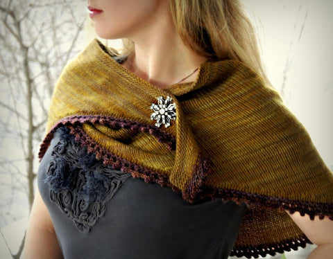 Cosette Wrap by Never Not Knitting