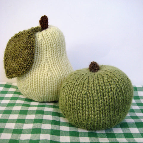 Apple and Pear in DK by Amanda Berry - Digital Version