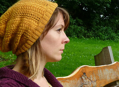 Autumn Gold in Fyberspates Scrumptious 4 Ply