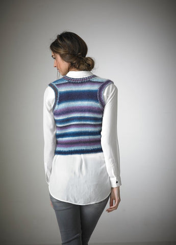 Waistcoat with Cutaway Back in Araucania Laguna (AY038)