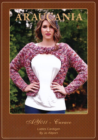 Ladies Cardigan by Jo Allport in Araucania Curaco (AY011)