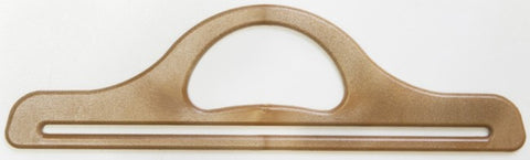 Wood Colour Bag Handles, 32cm x 9cm (pair)