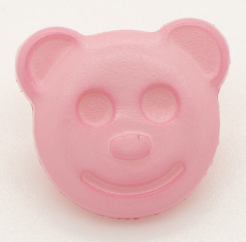 Teddy Head Buttons 18mm