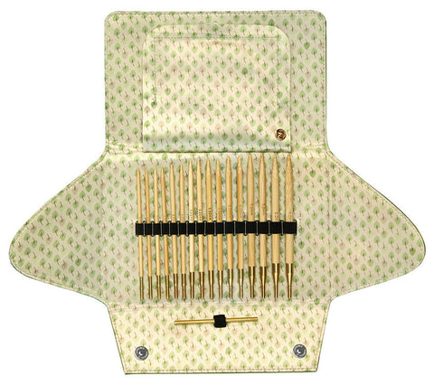 Addi Click Bamboo Interchangeable Knitting Needle Set