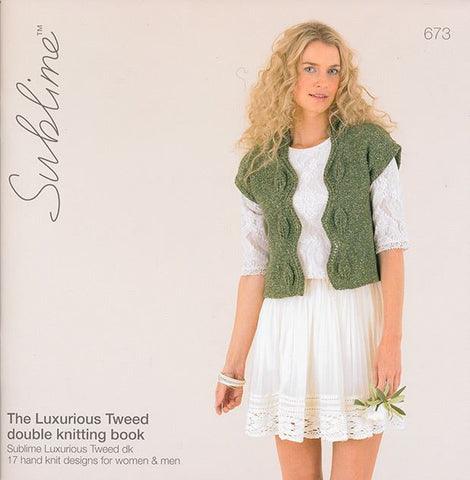 The Luxurious Tweed Double Knitting Book (673)