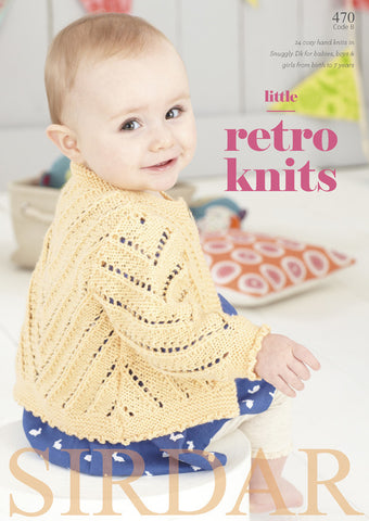 Sirdar Little Retro Knits (470B)