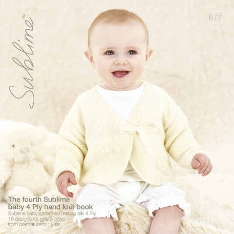 The Fourth Sublime Baby 4 Ply Hand Knit Book (677)