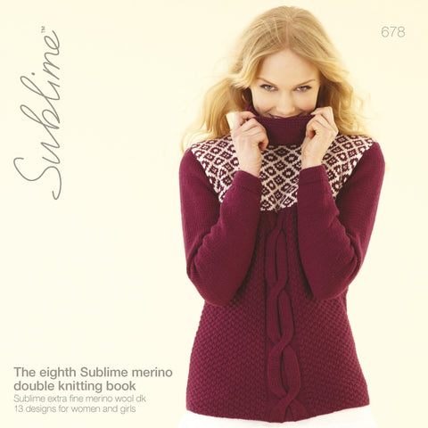 The Eighth Sublime Merino Double Knitting Book (678)