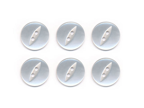 Fish-Eye Buttons - Clear - 007