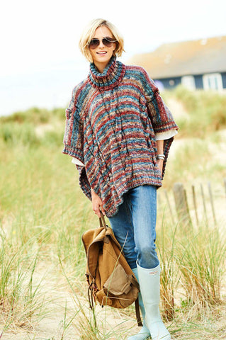 Ponchos in Stylecraft Carnival Chunky (9188)