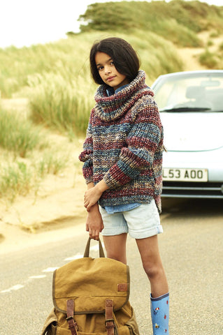 Sweater, Snood and Hat in Stylecraft Carnival Chunky (9190)