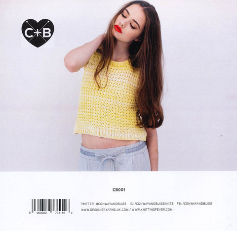 Abigail Sweater / Tank in Debbie Bliss Delphi (CB001)