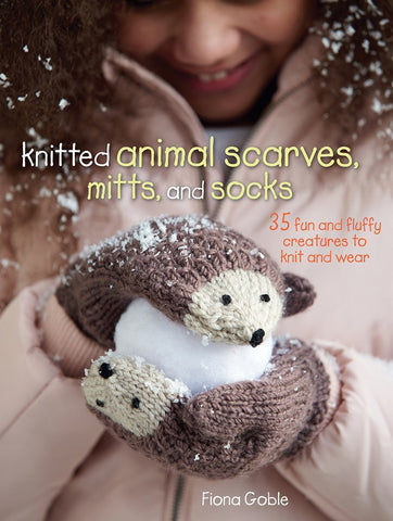 Knitted Animal Scarves, Mitts and Socks