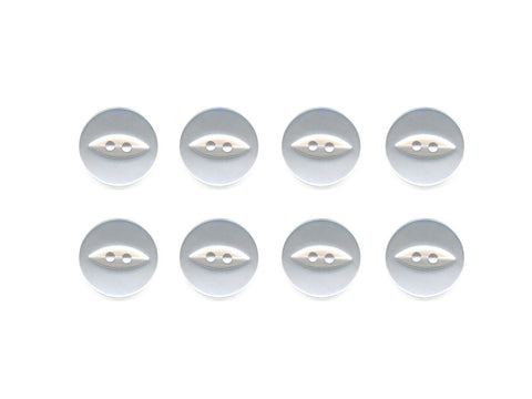 Fish-Eye Buttons - White - 003