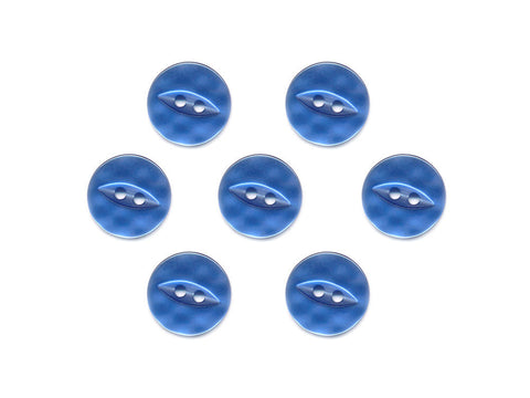 Fish-Eye Buttons - Blue - 164