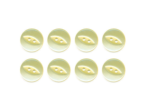 Fish-Eye Buttons - Yellow - 081