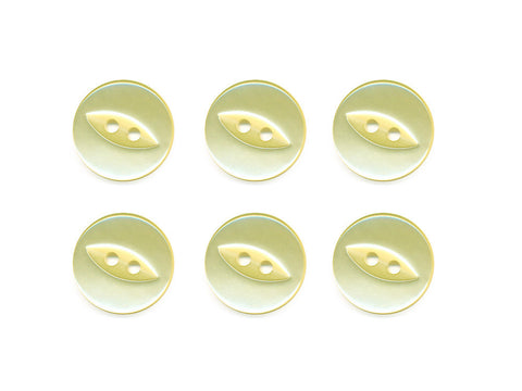 Fish-Eye Buttons - Yellow - 052