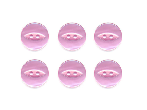 Fish-Eye Buttons - Pink - 094