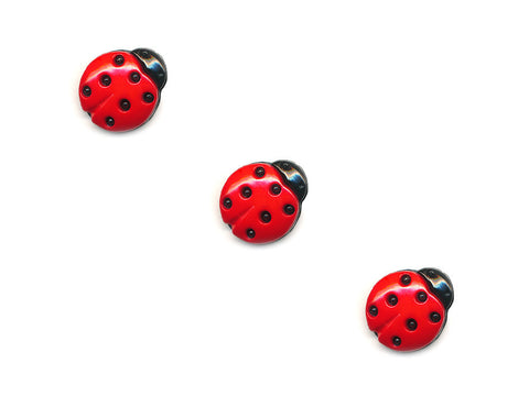 Ladybird Shaped Buttons - 099