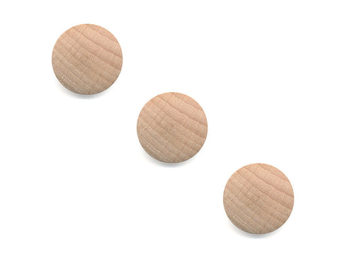 Round Wooden Buttons - 1000