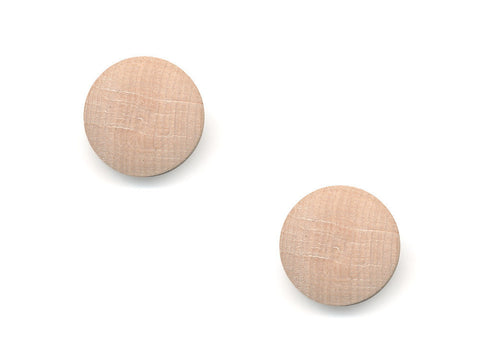 Round Wooden Buttons - 1001
