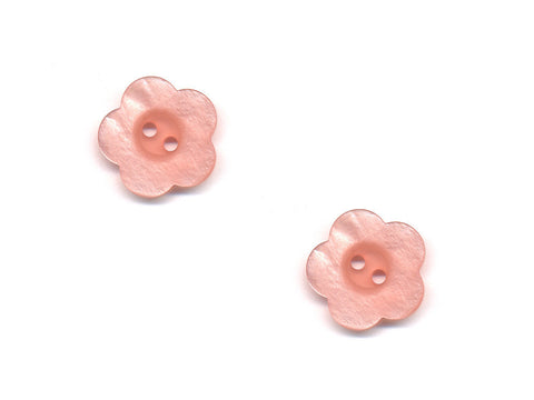 Flower Buttons - Pink - 112