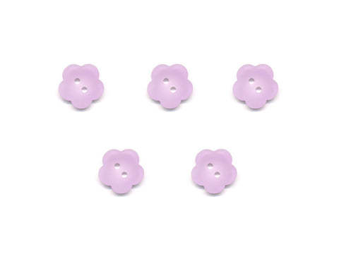 Flower Buttons - Purple - 122