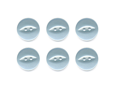 Fish-Eye Buttons - Blue - 066