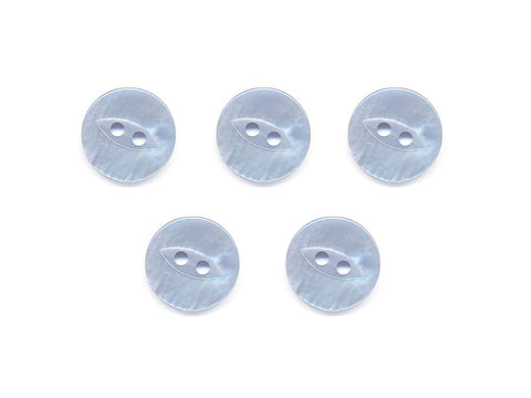 Fish-Eye Pearl Effect Buttons - Blue - 150
