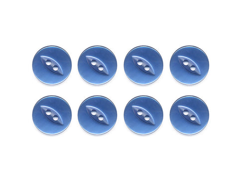 Fish-Eye Buttons - Blue - 151
