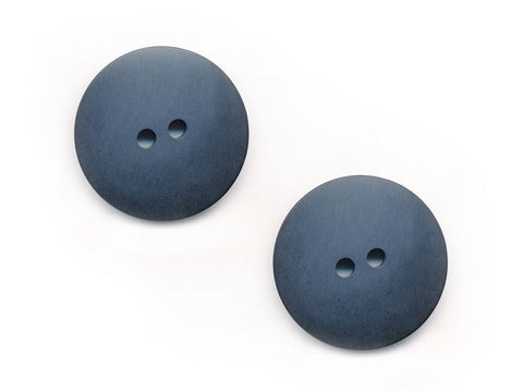 Wood Effect Buttons - Blue - 182