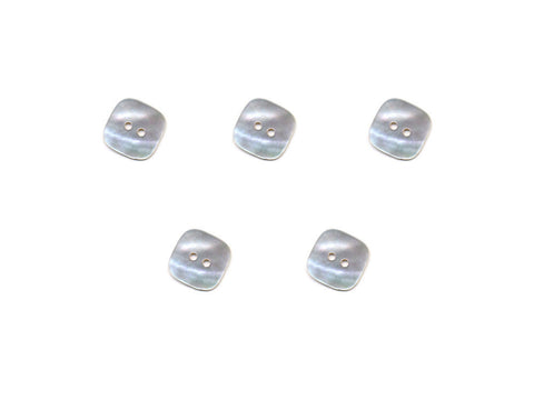 Square Shell Buttons - Cream - 242